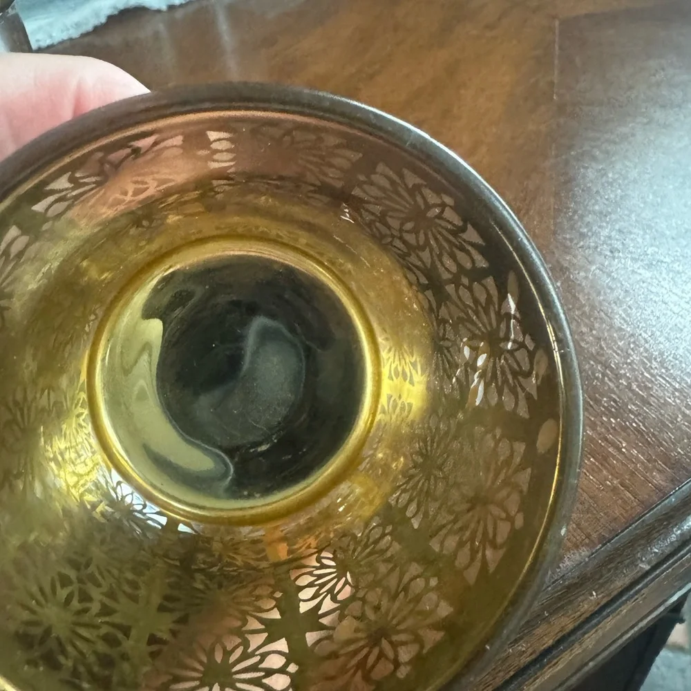 4 Crate&Barrel votive candle holders
